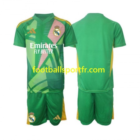 Tenue Real Madrid Gardien Enfant Troisieme 2024-2025 Maillot de Foot